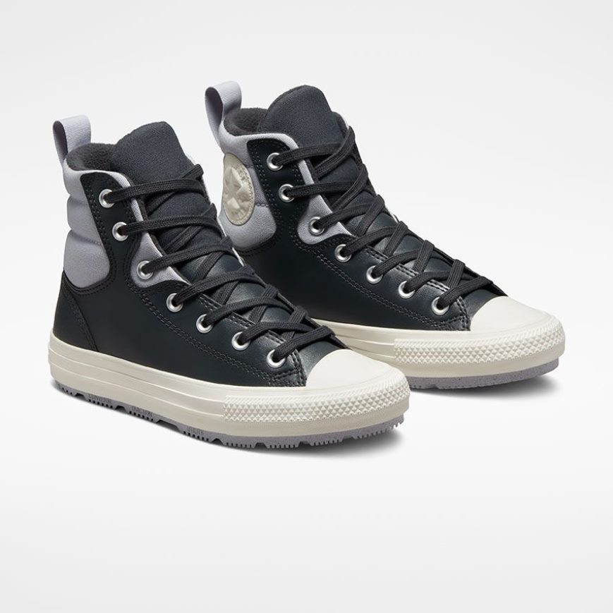 Men's Converse Chuck Taylor All Star Berkshire Counter Climate High Top Winter Boots Black | AU 1E498R